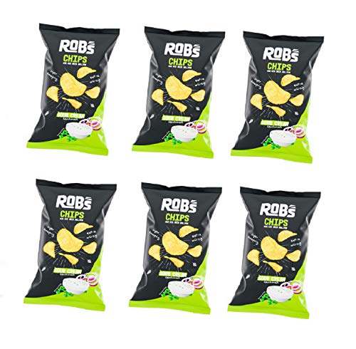 ROB'S CHIPS Originals Kartoffelchips WIE SIE SEIN SOLLTEN 6x 120g von CHIPS