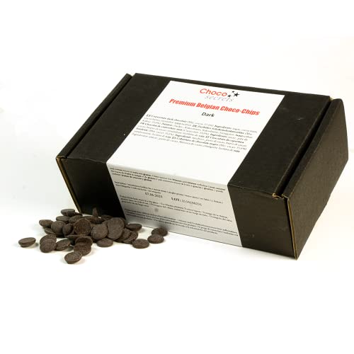 CHOCO SECRETS - 200g Dunkle Schokolade für Schokobrunnen - Schoko-Fondue Schokolade zum Schmelzen - Kuvertüre Zartbitter für Schokoladenbrunnen - Schokodrops für Schokoladenfondue - Chocolate Chips CHOCO SECRETS - 200g Dunkle Schokolade für Schokobrunnen - Schoko-Fondue Schokolade zum Schmelzen - Kuvertüre Zartbitter für Schokoladenbrunnen - Schokodrops für Schokoladenfondue - Chocolate Chips von CHOCO SECRETS