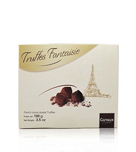 Truffes Fantaisie Paris natur, Schokoladentrüffel, Pralinen aus Frankreich 100g von CHOCOLATERIE GUYAUX