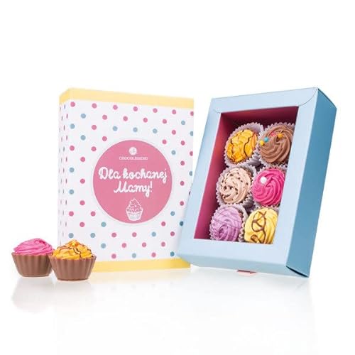 6 Cupcake-Pralinen - Muttertag von CHOCOLISSIMO