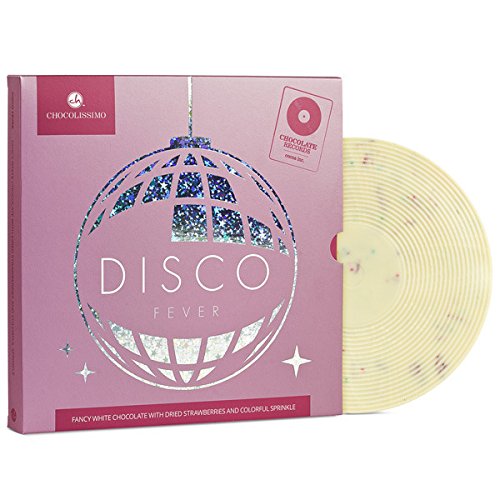 CHOCOVINYL DISCO - Schallplatte aus weißer Schokolade | Musik Liebhaber Geschenk | Witzige Schokoladen Geschenke | Geschenkidee für Musik liebende | Musiker | Frau | Frauen | Mama | Freundin | Pink CHOCOVINYL DISCO - Schallplatte aus weißer Schokolade | Musik Liebhaber Geschenk | Witzige Schokoladen Geschenke | Geschenkidee für Musik liebende | Musiker | Frau | Frauen | Mama | Freundin | Pink von CHOCOLISSIMO
