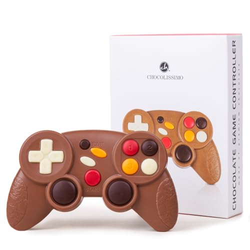 ChocoController - Game-Controller aus Schokolade | Geschenkidee | lustig | Kinder | Erwachsene | Mann | Frau | Begeistert Klein und Groß | Videospielfans | Videospiel Fan | Geburtstag Kind von CHOCOLISSIMO