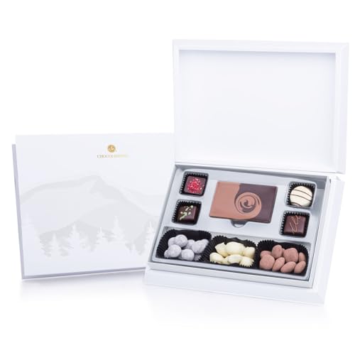 First Selection Xmas Midi - Schokolade - Set mit Weihnachtsschokolade | Geschenkidee | Weihnachten | Weihnachtsknaberrei| Mann | Frau | Frauen | Männer | Advent | Nikolaus | Nikolausgeschenk von CHOCOLISSIMO