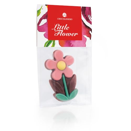 Little Daisy Solo - Blume aus Schokolade | Essbare Dekoration | Schokoblume | Geschenkidee | Frau | Mann | Geschenke | Erwachsene | Kinder | Mitbringsel | Frauen | Männer | Weihnachten | Muttertag von CHOCOLISSIMO