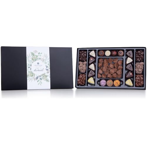 Schoko-Partybox I - große Schokoladenmischung für Feiern | Schokolade | Geschenk | Geschenkidee | Schokoladenset | Schokoladenmix | Auswahl | Mann | Frau | Männer | Frauen | Partybox | Snacks von CHOCOLISSIMO