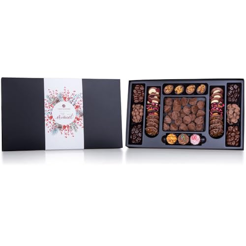 Schoko-Partybox Weihnachten - Set mit Schokoladensnacks zu Weihnachten | Weihnachtsschokolade | Nikolaustag | Nikolaus | Schokolade | Geschenk | Geschenkidee | Mann | Frau | Schokoladenset von CHOCOLISSIMO