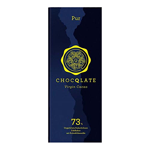 CHOCQLATE Virgin Cacao Bio Schokolade Pur 70 g von CHOCQLATE