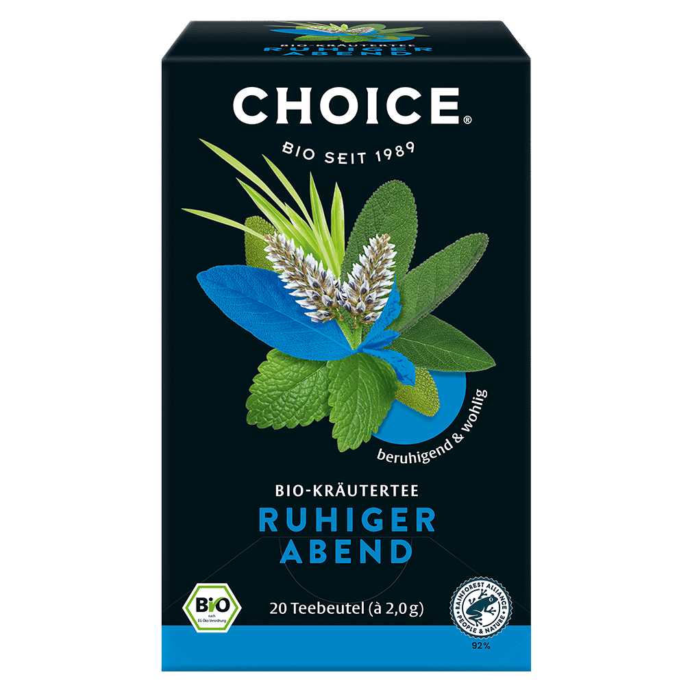 Bio Ruhiger Abend Kräutertee von CHOICE