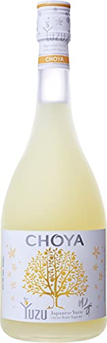 Choya Yuzu (japanischer Fruchtlikör, alkoholhaltiges Getränk aus Japan, Yuzu Frucht, 14,7% vol.) (1 x 0,75 l) von チョーヤ梅酒