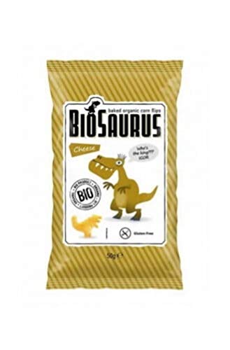 Mais-Chips Dinosaurier mit Käsegeschmack Gluten-frei BIO 4x15 g BioSaurus Mais-Chips Dinosaurier mit Käsegeschmack Gluten-frei BIO 4x15 g BioSaurus von CIBI