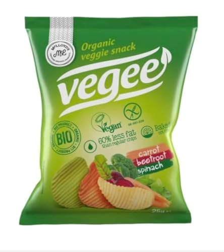 Vegee Gemüsechips glutenfrei BIO 25 g Organique von Onetobye