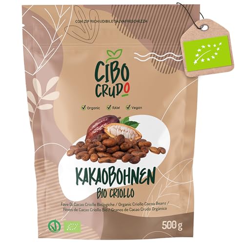 Kakaobohnen Roh Bio - 500g. Rohe Kakaobohnen Ungeröstet zum Essen aus Peru. Raw Cacao Beans Kakao Bohne Ganze Sorte Criollo. Bbiologischer Anbau. Kakaobohnen Roh Bio - 500g. Rohe Kakaobohnen Ungeröstet zum Essen aus Peru. Raw Cacao Beans Kakao Bohne Ganze Sorte Criollo. Bbiologischer Anbau. von CIBO CRUDO crudo biologico vegan