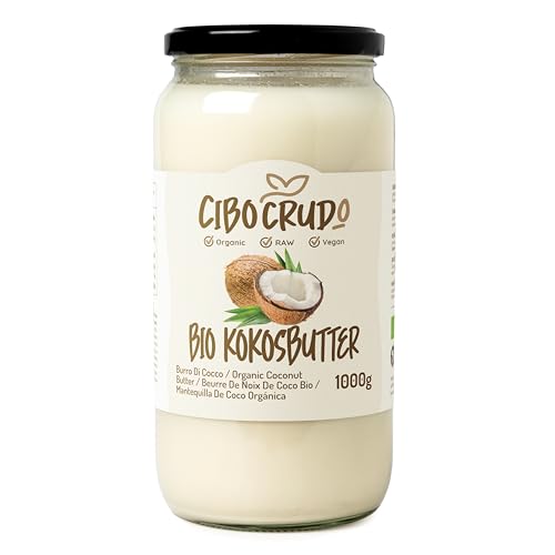 Kokoscreme. Cream of Coconut. - 1l. Kalt extrahierte Coconut cream, zuckerfrei. Ideal zum veganen Kochen von Kokosnuss-Süßigkeiten und Kuchen. Nicht streufähig. Kokosnussbutter Roh Kokoscreme. Cream of Coconut. - 1l. Kalt extrahierte Coconut cream, zuckerfrei. Ideal zum veganen Kochen von Kokosnuss-Süßigkeiten und Kuchen. Nicht streufähig. Kokosnussbutter Roh von CIBO CRUDO crudo biologico vegan