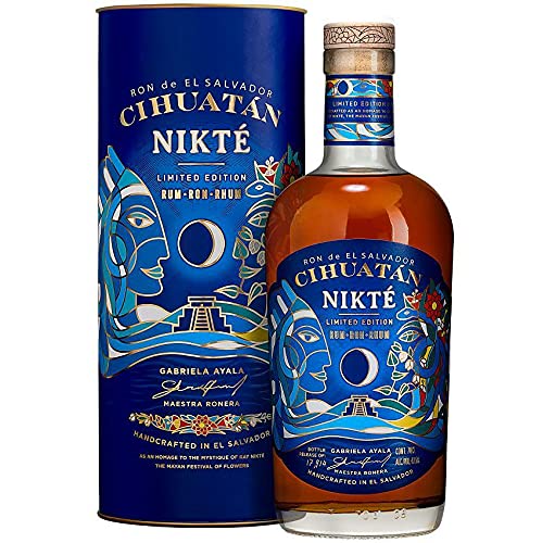 NIKTE' RON LIMITIERTE AUFLAGE EL SALVADOR GABRIELA AYALA 70 CL IN EINER KISTE NIKTE' RON LIMITIERTE AUFLAGE EL SALVADOR GABRIELA AYALA 70 CL IN EINER KISTE von CIHUATAN