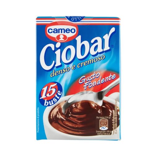 CIOBAR DUNKLE SCHOKOLADE GR.345 (Packung mit 15 TÜTEN) CAMEO von Ciobar