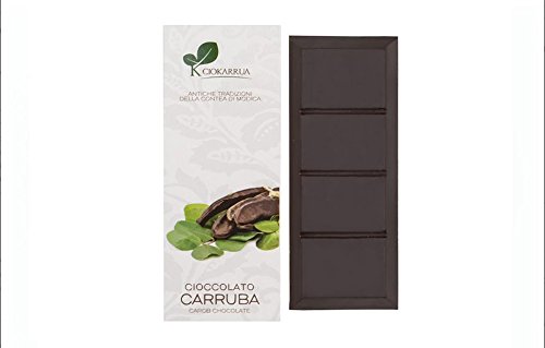Schokolade aus Modica, mit Johannisbrotbaum, 100g, Italienische Gourmet Spezialitäten von CIOKARRUA