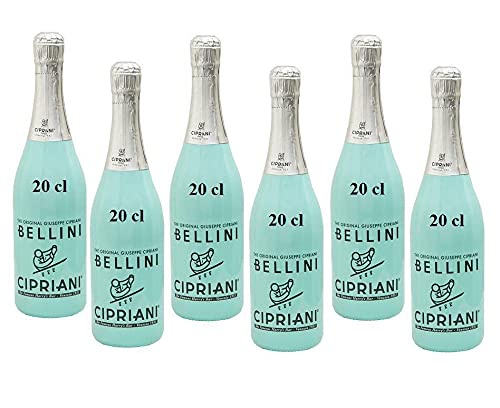 CIPRIANI BELLINI THE ORIGINAL HARRY'S BAR COCKTAIL MINI 20CL 6 FLASCHEN CIPRIANI BELLINI THE ORIGINAL HARRY'S BAR COCKTAIL MINI 20CL 6 FLASCHEN von Cipriani