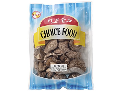 Po-Ku Shiitake Pilze 85g asiatische Mushrooms König der Pilze Ganze poku getrocknet von City Aroma