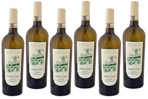 CIU CIU OFFIDA PECORINO 2022 DOCG BIO - VEGAN 75 CL 6 FLASCHEN CIU CIU OFFIDA PECORINO 2022 DOCG BIO - VEGAN 75 CL 6 FLASCHEN von CIU CIU