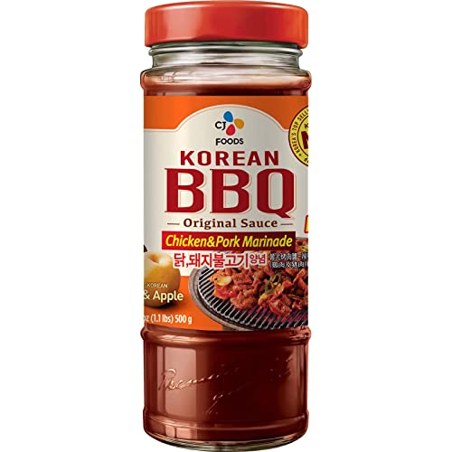 CJ - Korean BBQ Hühn & Schwein Heiß, 12er pack (12 X 500 GR) von CJ