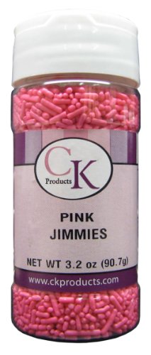 CK Products 3.2 oz Bottle Jimmies, Pink von CK Products