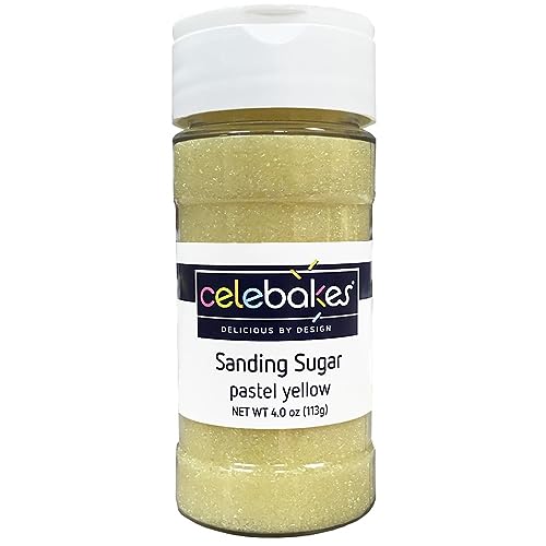 CK Products 4 Ounce Sanding Sugar Bottle, Pastel Yellow CK Products 4 Ounce Sanding Sugar Bottle, Pastel Yellow von CK Products
