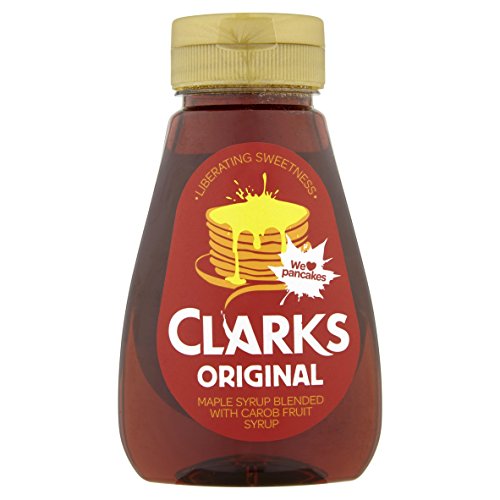 Clarks Original Ahornsirup gemischt mit Johannisbrotfruchtsirup, 180 ml von CLARK'S