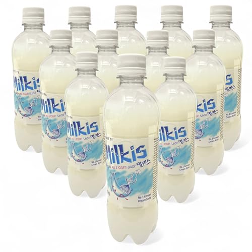 Milkis Original – Erfrischendes Milch- & Joghurtgetränk aus Korea | 12 x 500ml, pfandfrei | Korean Drink 500ml | K-Pop | Erfrischungsgetränk | Softdrink Milkis Original – Erfrischendes Milch- & Joghurtgetränk aus Korea | 12 x 500ml, pfandfrei | Korean Drink 500ml | K-Pop | Erfrischungsgetränk | Softdrink von CLEARFEE