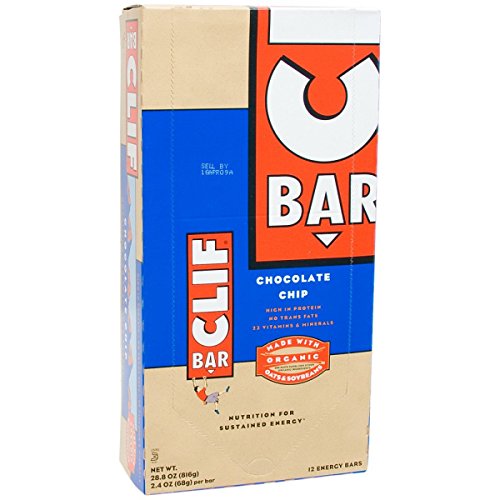 Clif | Chocolate Chip Bar | 2 x 12 x 68g von CLIF Bar