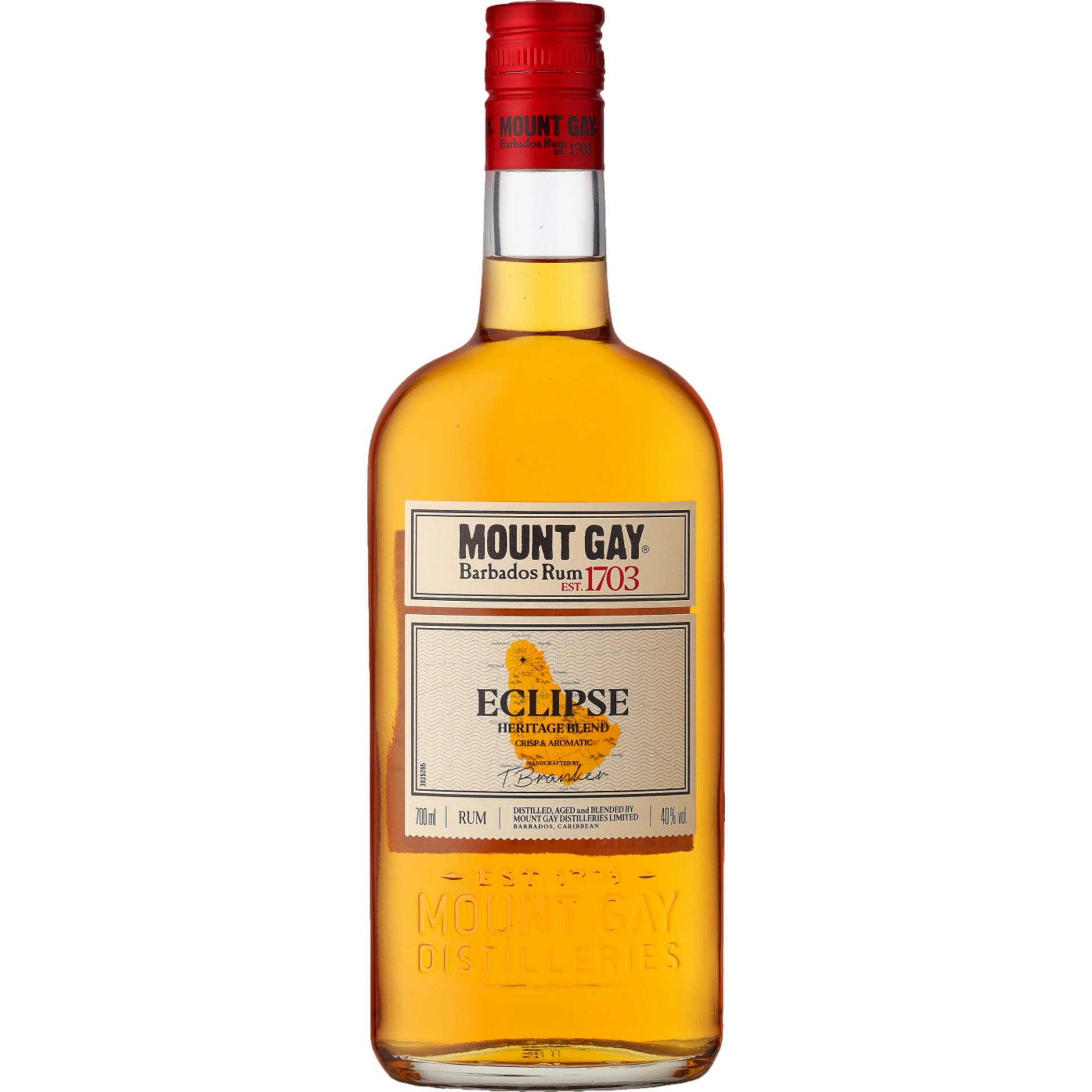 Mount Gay Eclipse Rum, Barbados, 0,7 L, 40% Vol., Spirituosen Mount Gay Eclipse Rum, Barbados, 0,7 L, 40% Vol., Spirituosen von CLS Rèmy Cointreau, 21 BD Haussmann 75009 Paris/FR