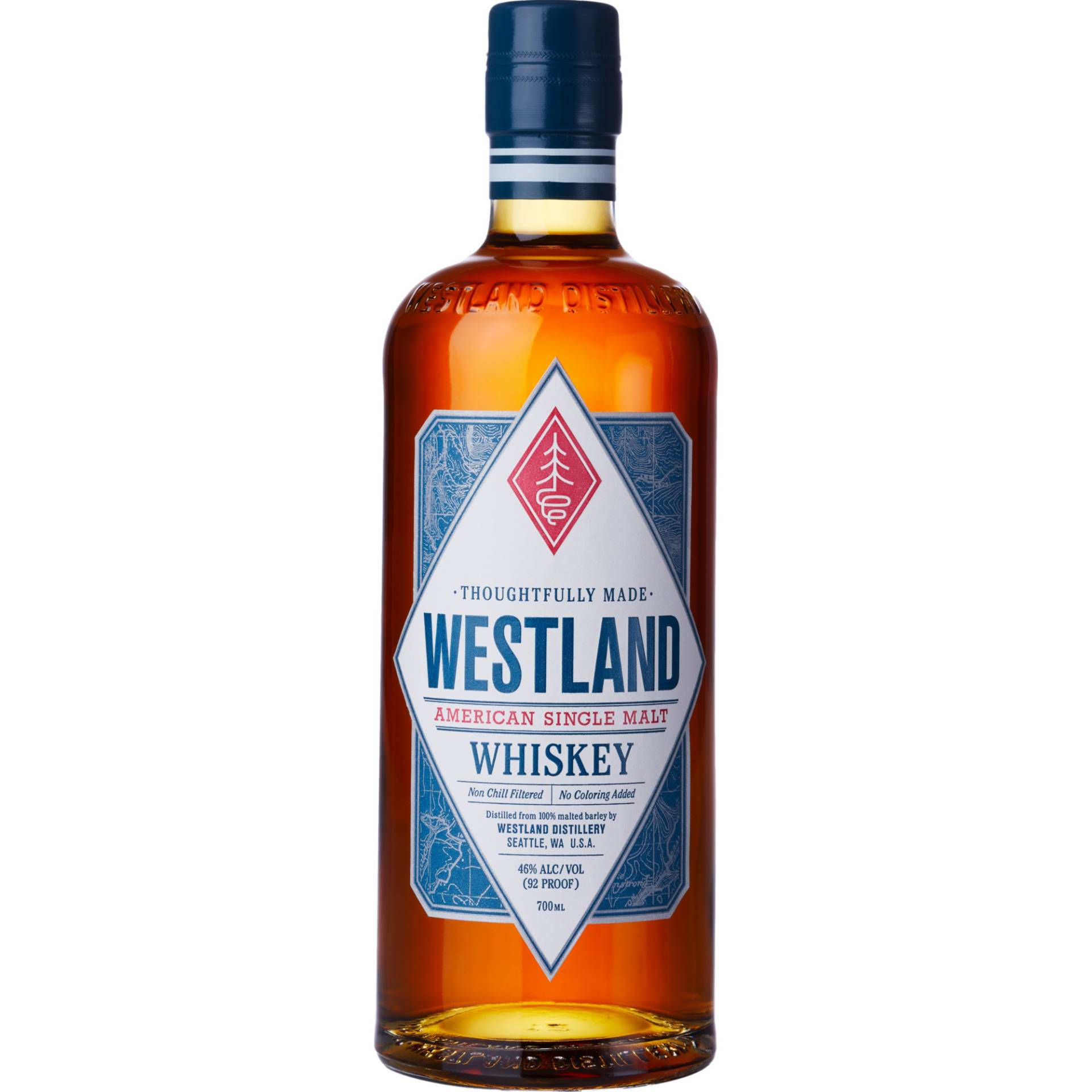 Westland American Single Malt Whiskey, USA Whiskey, 0,7 L, 46% Vol., Spirituosen Westland American Single Malt Whiskey, USA Whiskey, 0,7 L, 46% Vol., Spirituosen von CLS Rèmy Cointreau, 21 BD Haussmann 75009 Paris/FR