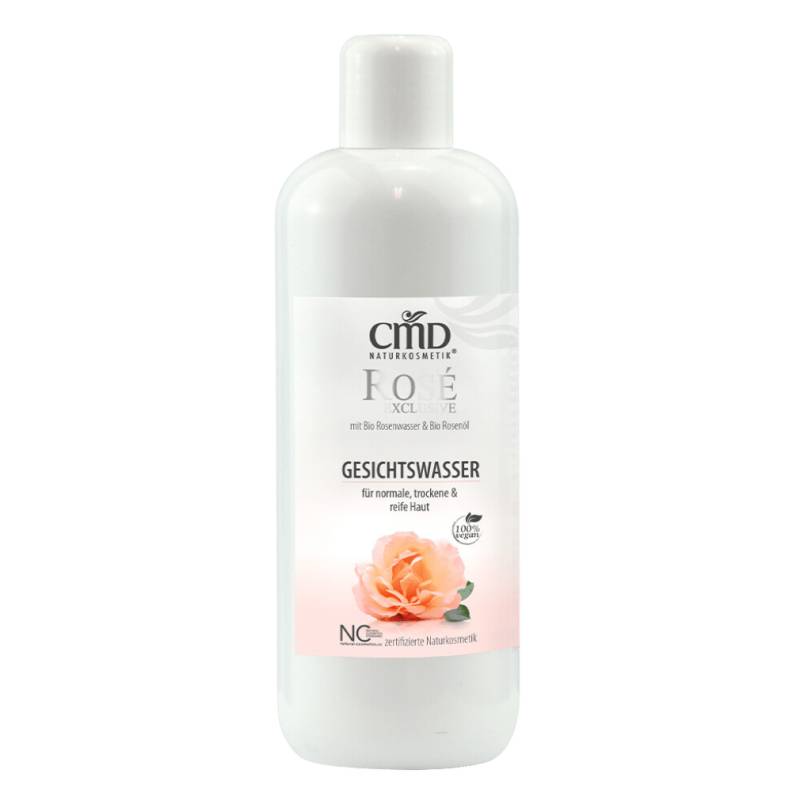 Gesichtswasser Rosé Exclusive, 500ml von CMD Naturkosmetik