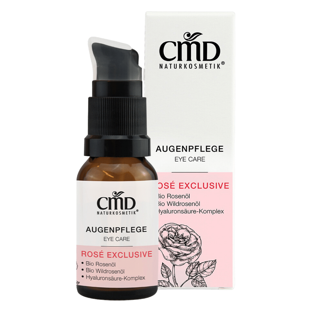 Hyaluron Augenpflege Rosé Exclusive von CMD Naturkosmetik