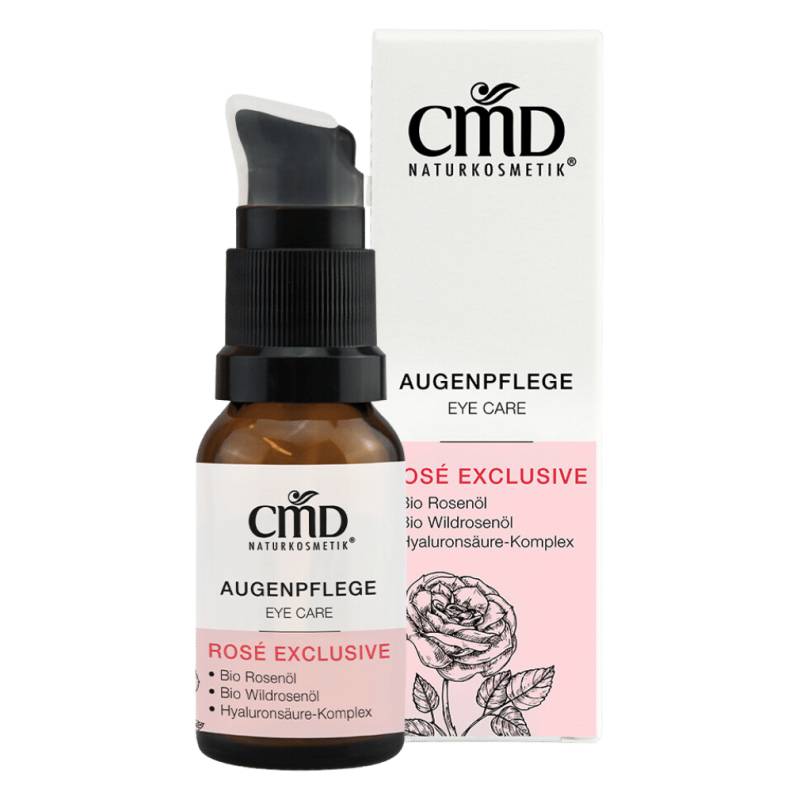 Hyaluron Augenpflege Rosé Exclusive, 50ml von CMD Naturkosmetik