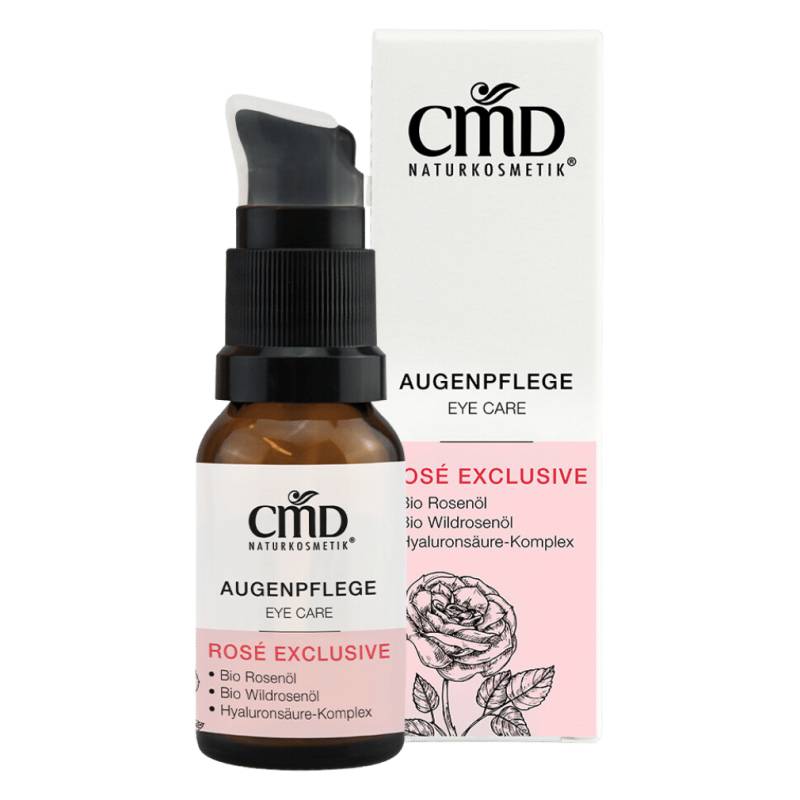 Hyaluron Augenpflege Rosé Exclusive von CMD Naturkosmetik