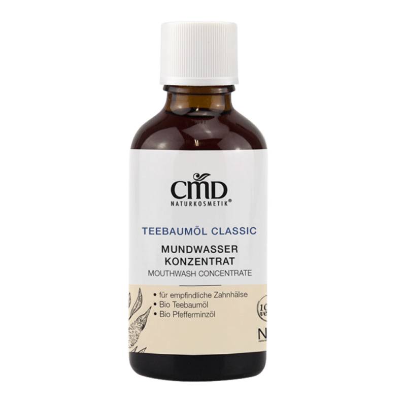 Mundwasser Konzentrat Teebaumöl von CMD Naturkosmetik