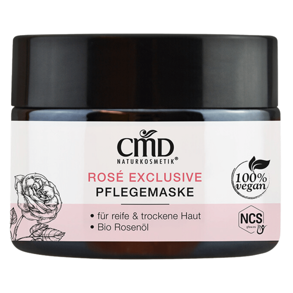 Pflegemaske Rosé Exclusive von CMD Naturkosmetik