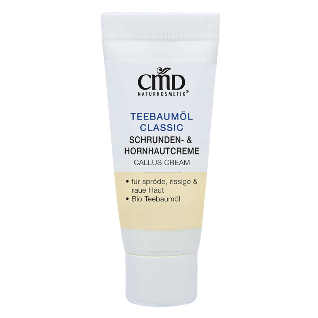 Schrunden- & Hornhautcreme Teebaumöl Schrunden- & Hornhautcreme Teebaumöl von CMD Naturkosmetik