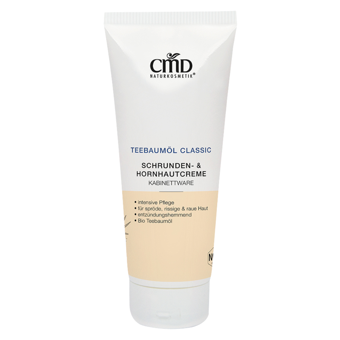 Schrunden- & Hornhautcreme Teebaumöl, 200ml Schrunden- & Hornhautcreme Teebaumöl, 200ml von CMD Naturkosmetik