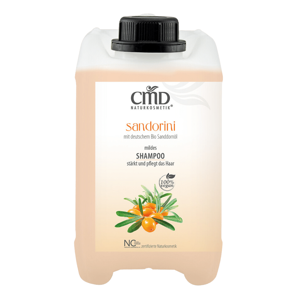 Shampoo Sandorini 2,5 Liter Großgebinde Shampoo Sandorini 2,5 Liter Großgebinde von CMD Naturkosmetik