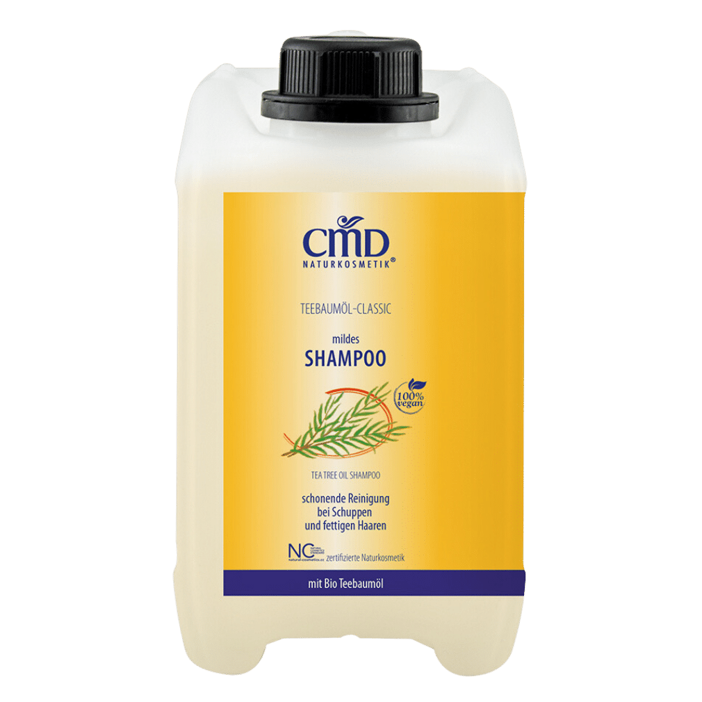Shampoo Teebaumöl 2,5 Liter Großgebinde von CMD Naturkosmetik