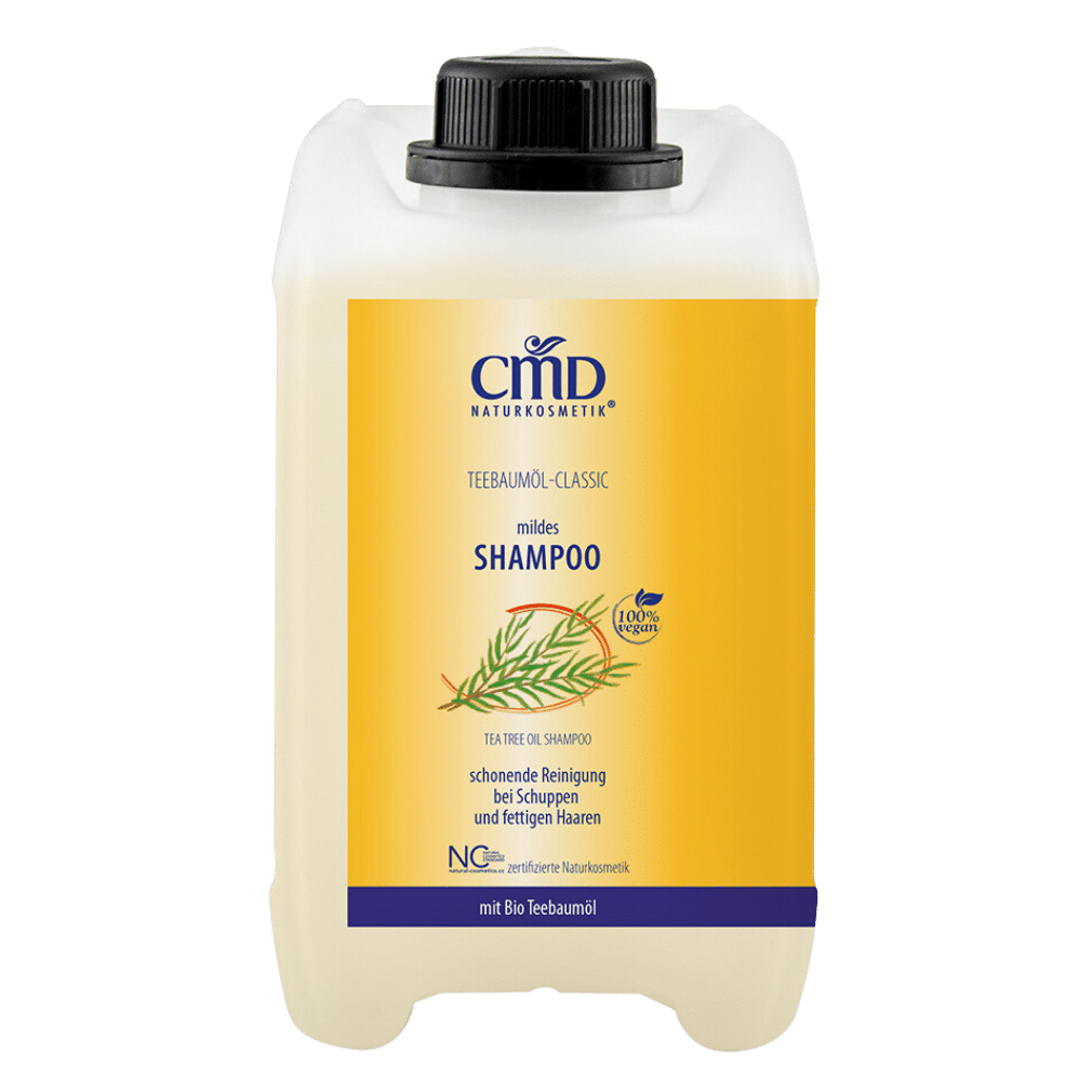 Shampoo Teebaumöl 5 Liter Großgebinde Shampoo Teebaumöl 5 Liter Großgebinde von CMD Naturkosmetik