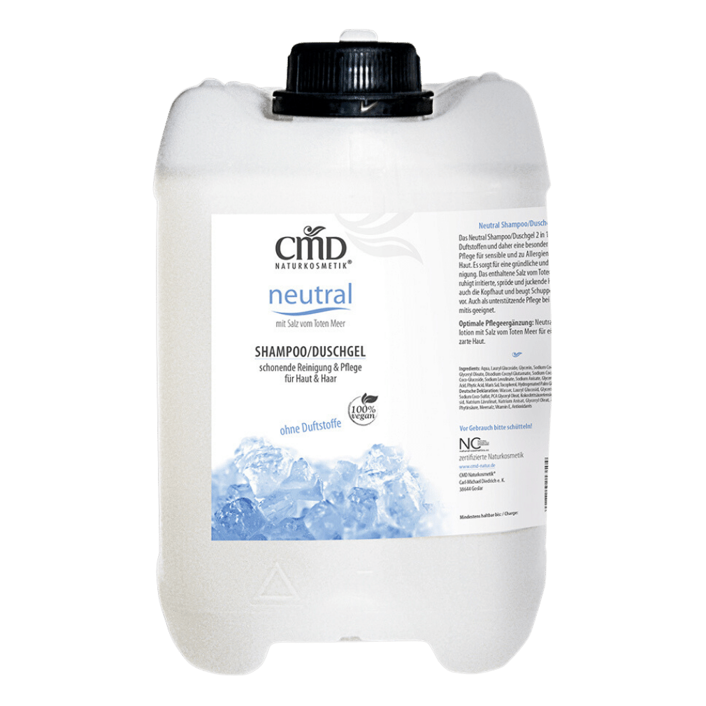 Shampoo & Duschgel Neutral 5 Liter Großgebinde Shampoo & Duschgel Neutral 5 Liter Großgebinde von CMD Naturkosmetik
