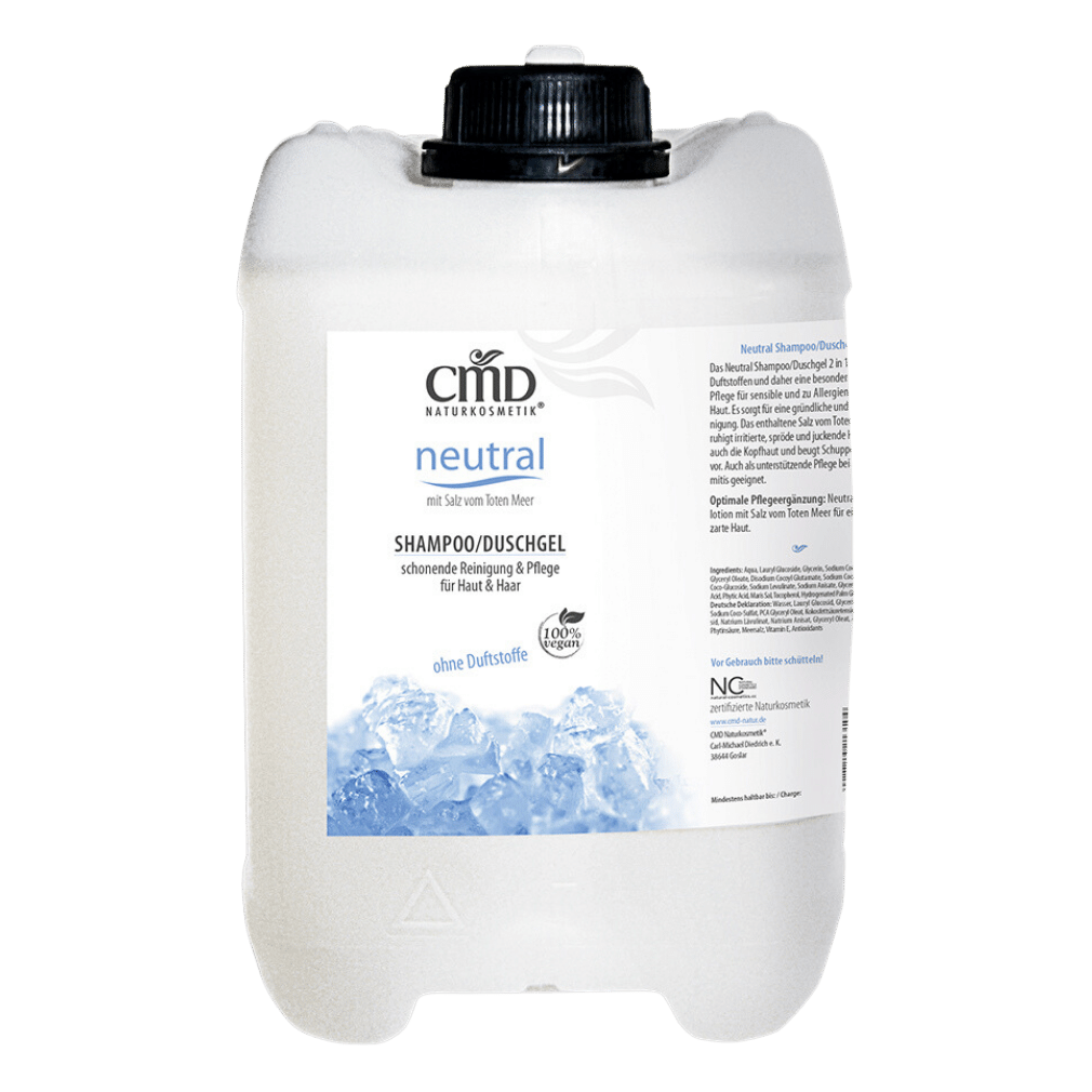 Shampoo & Duschgel Neutral 5 Liter Großgebinde von CMD Naturkosmetik