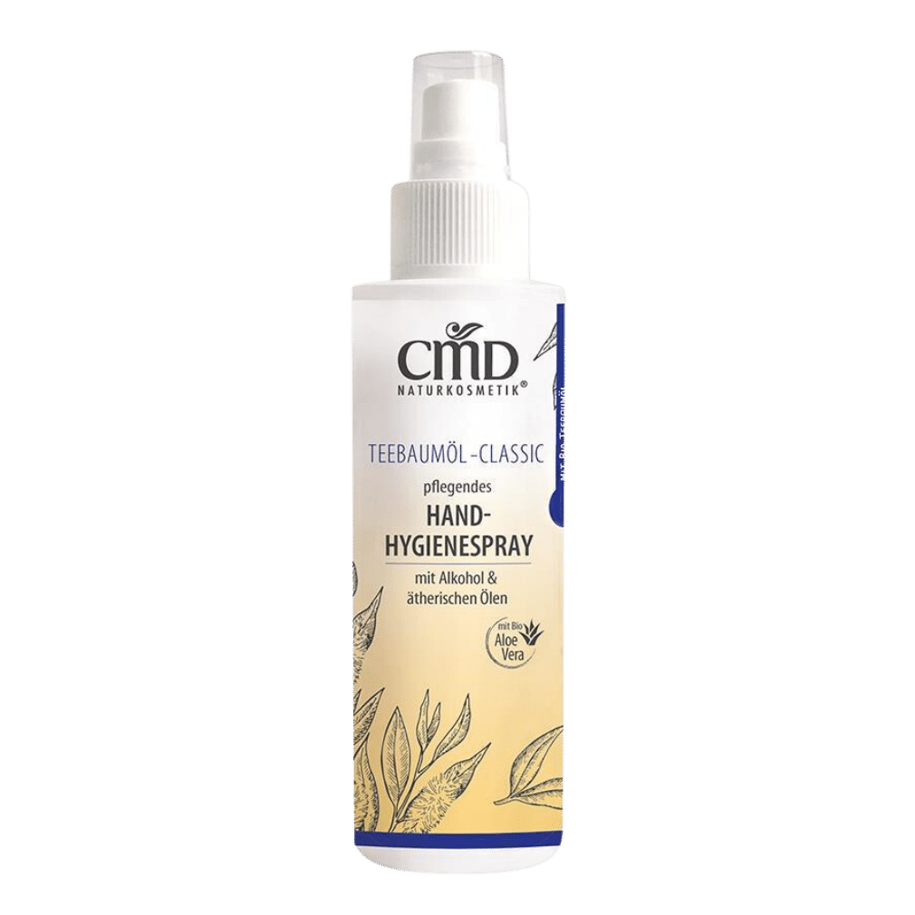 Teebaumöl pflegendes Handhygienespray Teebaumöl pflegendes Handhygienespray von CMD Naturkosmetik