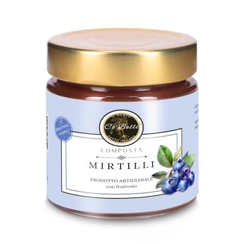 CO'BELLI - Hausgemachtes Heidelbeerkompott mit Fruchtzucker, 220g, 300 g Obst in Gläsern CO'BELLI - Hausgemachtes Heidelbeerkompott mit Fruchtzucker, 220g, 300 g Obst in Gläsern von CO’ BELLI IL GUSTO FATTO IN CASA