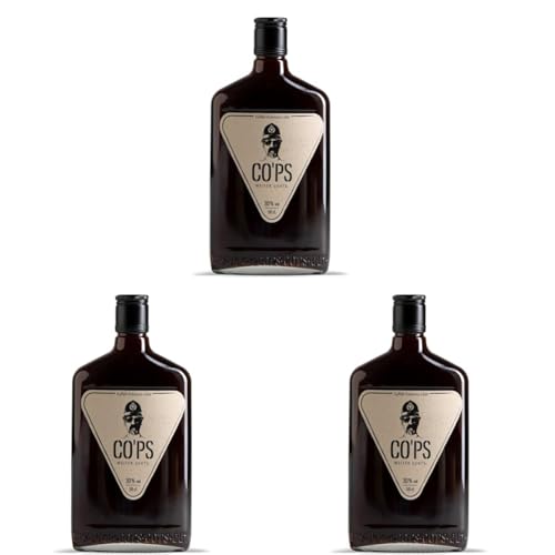 CO’PS - Der Kaffee- Kolanuss- Likör | HÖHLE DER LÖWEN | Enthält natürliches Koffein | aus 100% natürlichen Zutaten | 1x0,5 l (Packung mit 3) von CO'PS weiter gehts