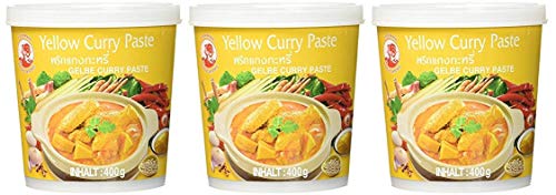 Craft Brand Currypaste, Gelb, 3 x 400 g von COCK BRAND