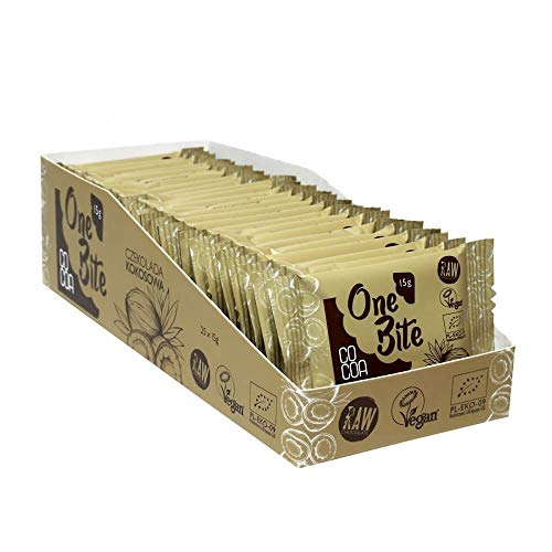 ONE BITE KOKOS-SCHOKOLADE BIO 15 g - COCOA ONE BITE KOKOS-SCHOKOLADE BIO 15 g - COCOA von COCOA Dystrybutor: Bio Planet S.A., Wilkowa Wieś 7, 05-084 Leszno k. Warszawy, Polska