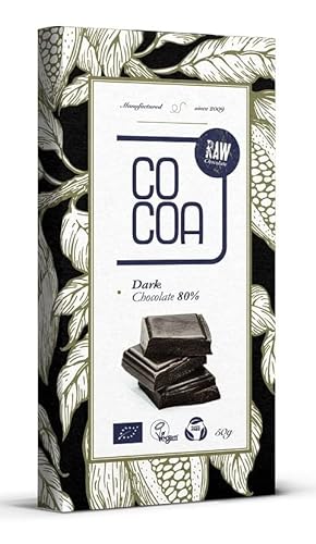 Dunkle Schokolade 80 % BIO 50 g - COCOA von COCOA